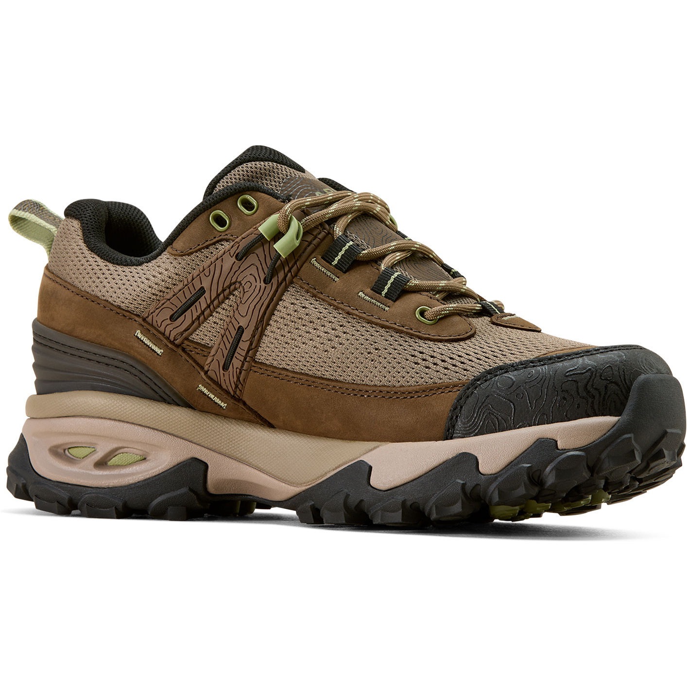 2026 Ariat Womens Traverse Low Waterproof Hiking Shoe 10074278 - Brown Bark